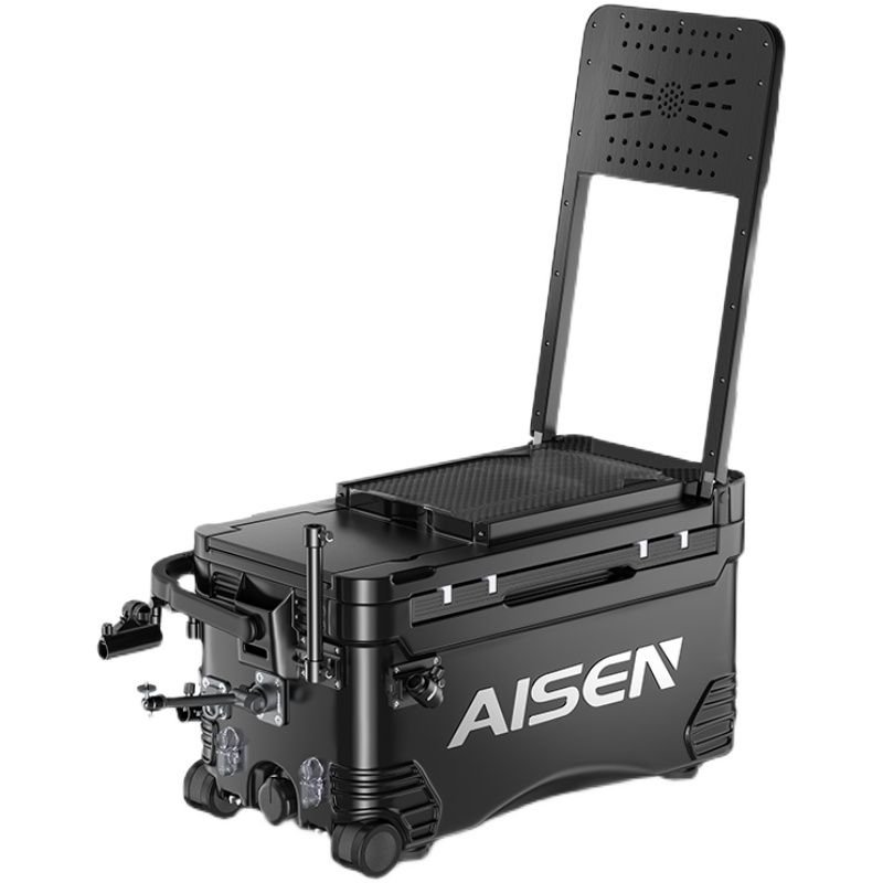 Black Kong's 2024 new multi-purpose fishing tank full of 42 liters of wheeled fishing box